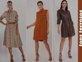 Looks em tons terresos - inverno 2022