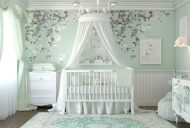 modelo de mosqueteiro dossel para berço