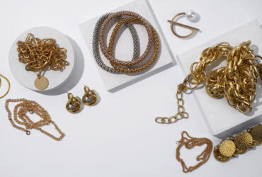 exemplos de algumas semijoias fabricadas em Limeira