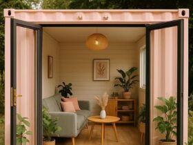 exemplo de container todo decorado