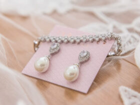 Conjunto de semijoia para madrinha de casamento