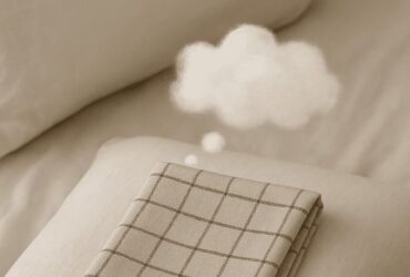 representação de uma pano de prato sonhando