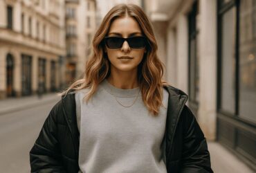 Mulher usando conjunto de moletom - look comfy feminino