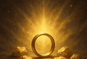 Aliança em volta de pedras com um significado bíblico